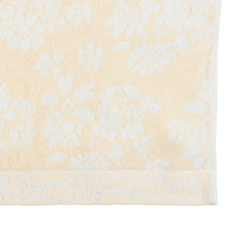 akachan honpo - 今治洗臉巾-小捧花-淺卡其色 (34×80cm)