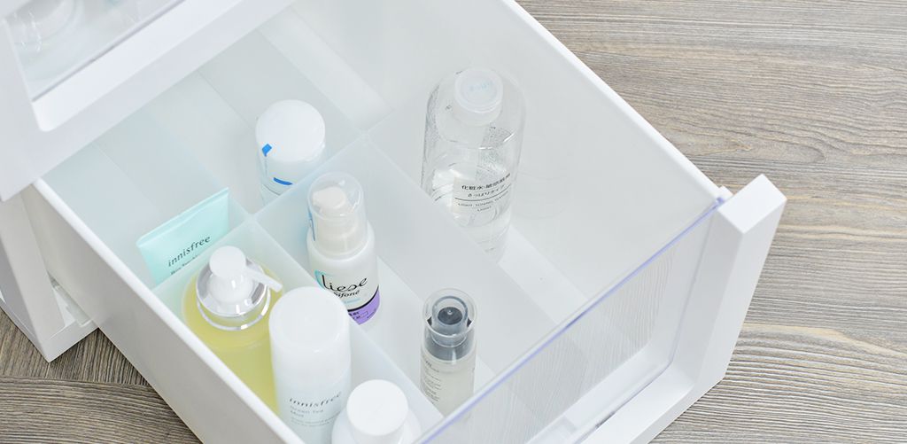 PICKup - 四層化妝品分格抽屜收納櫃(1低2中1高抽)-DIY