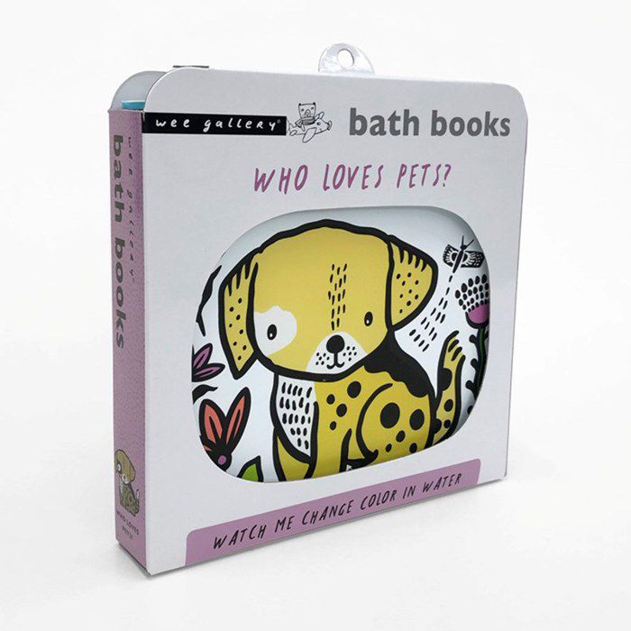 Color Me: Who Loves Pets? 誰不喜歡寵物 (變色洗澡書)