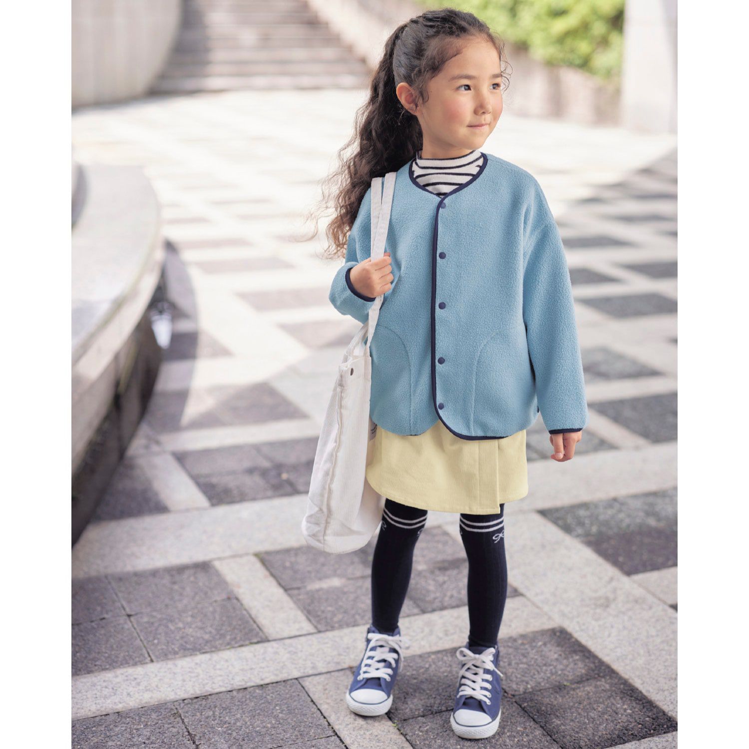 日本千趣會 - 內裡純棉泰迪熊外套-蜜桃粉