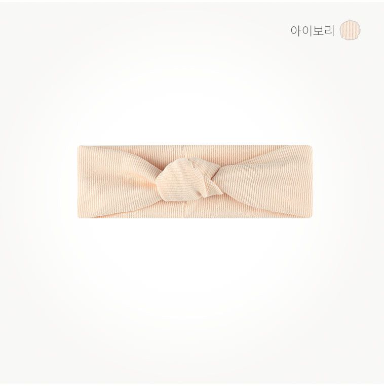 韓國 milk mile - (附髮帶)兔子印花口袋洋裝-米