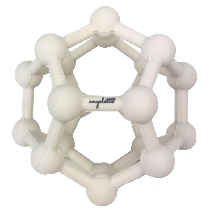 akachan honpo - angelette 矽膠嬰兒球-象牙白色