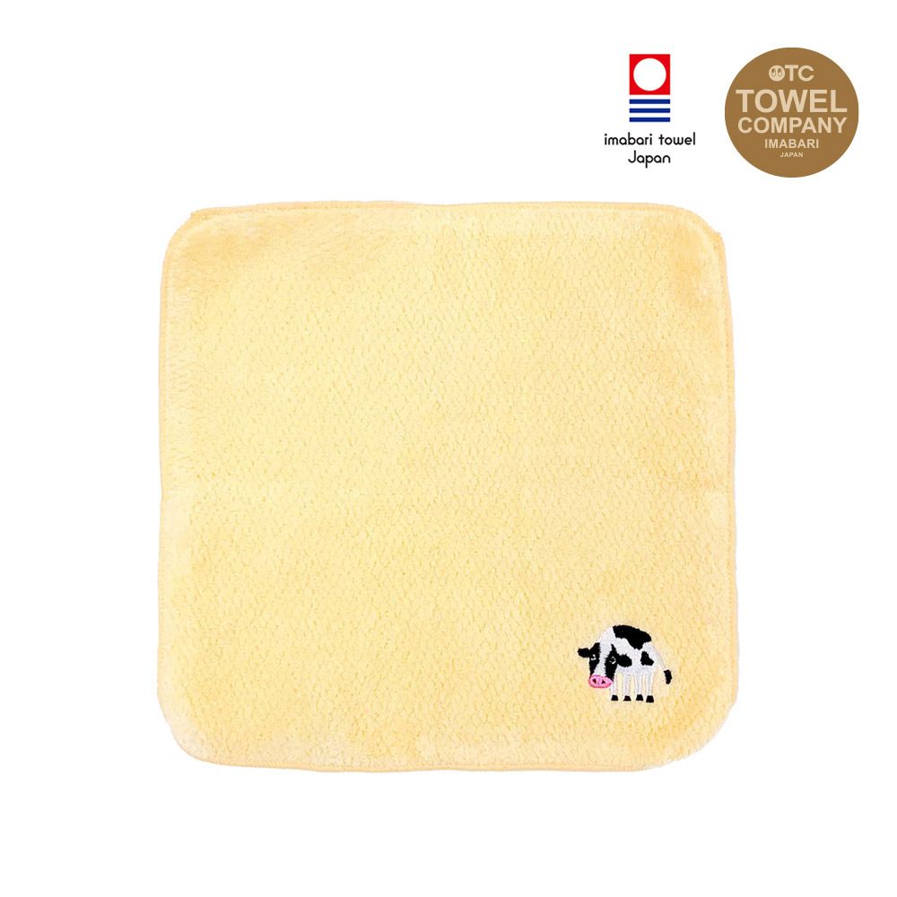 TOWEL COMPANY - HAIMEN刺繡小毛巾-動物遊行 animal parade(日本今治)-牛(Cow)