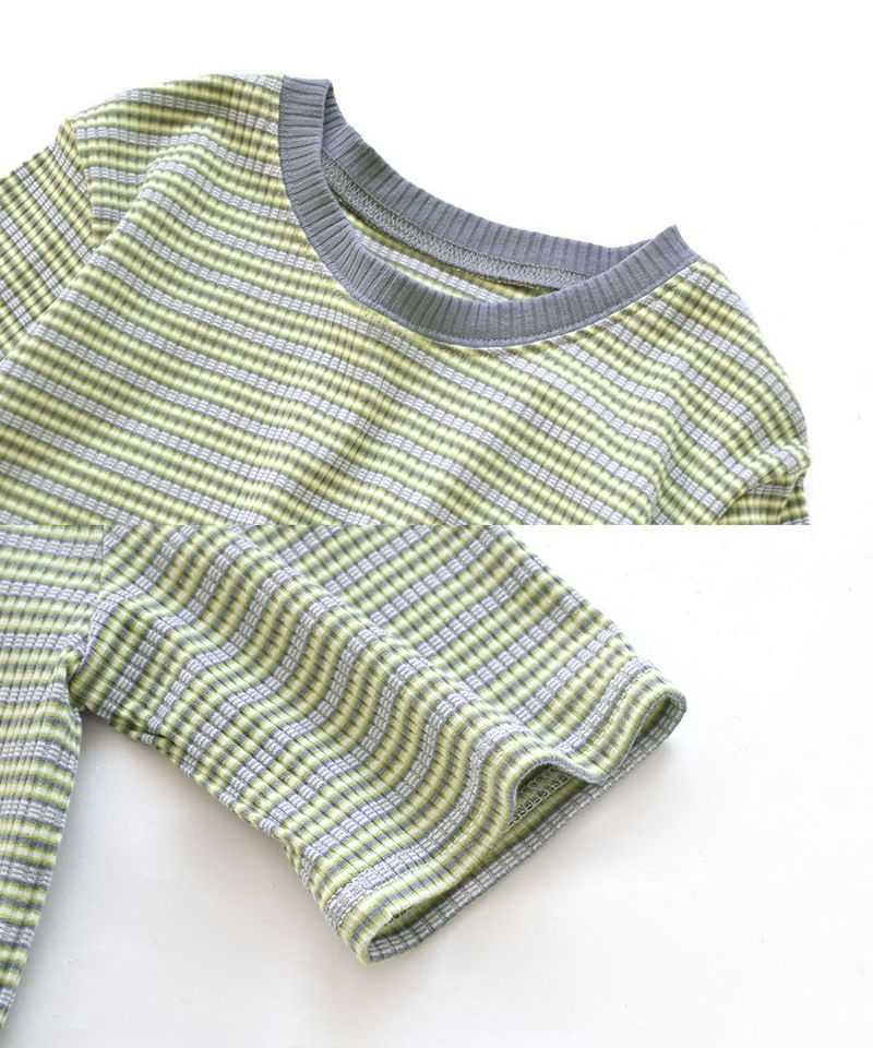 日本 zootie - 多重穿搭 彈性羅紋細肩帶兩件式洋裝-春芽綠