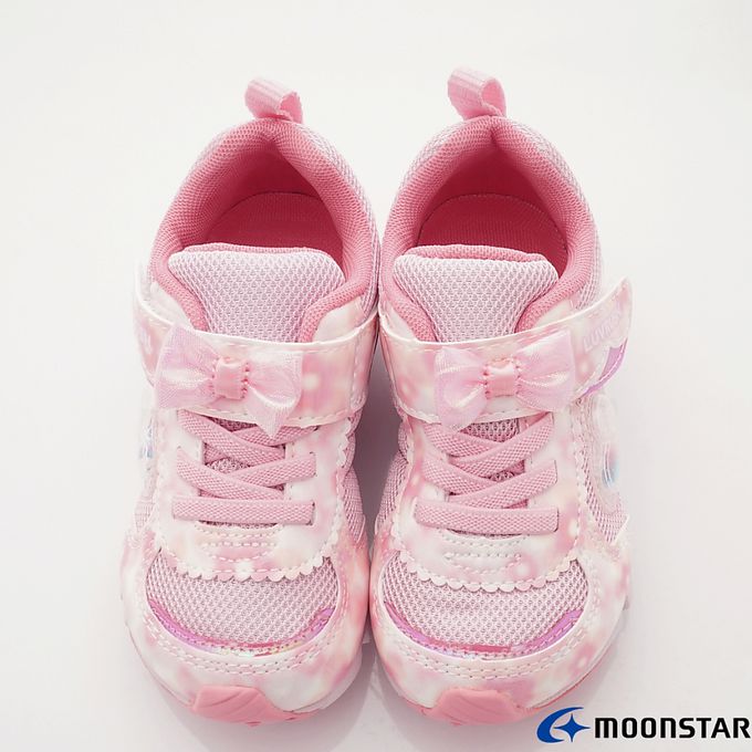 Moonstar日本月星 - 月星LV系列甜心運動款(中大童段)-運動鞋-粉