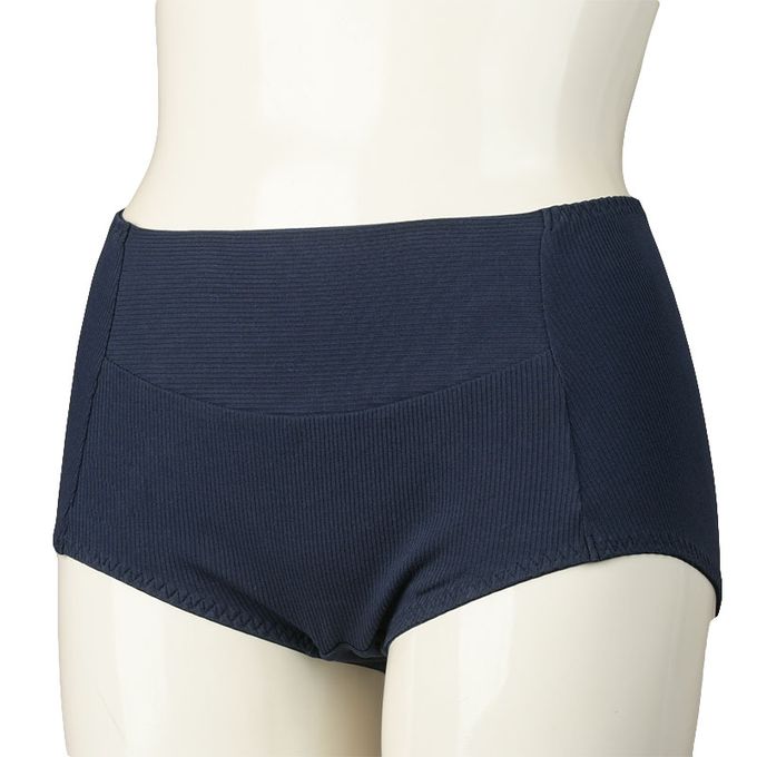 akachan honpo - 內褲 產後也可穿-羅紋-深藍色