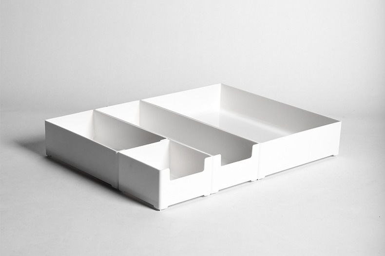 可堆疊桌面抽屜整理收納盒-特大號 (30x20x6cm)