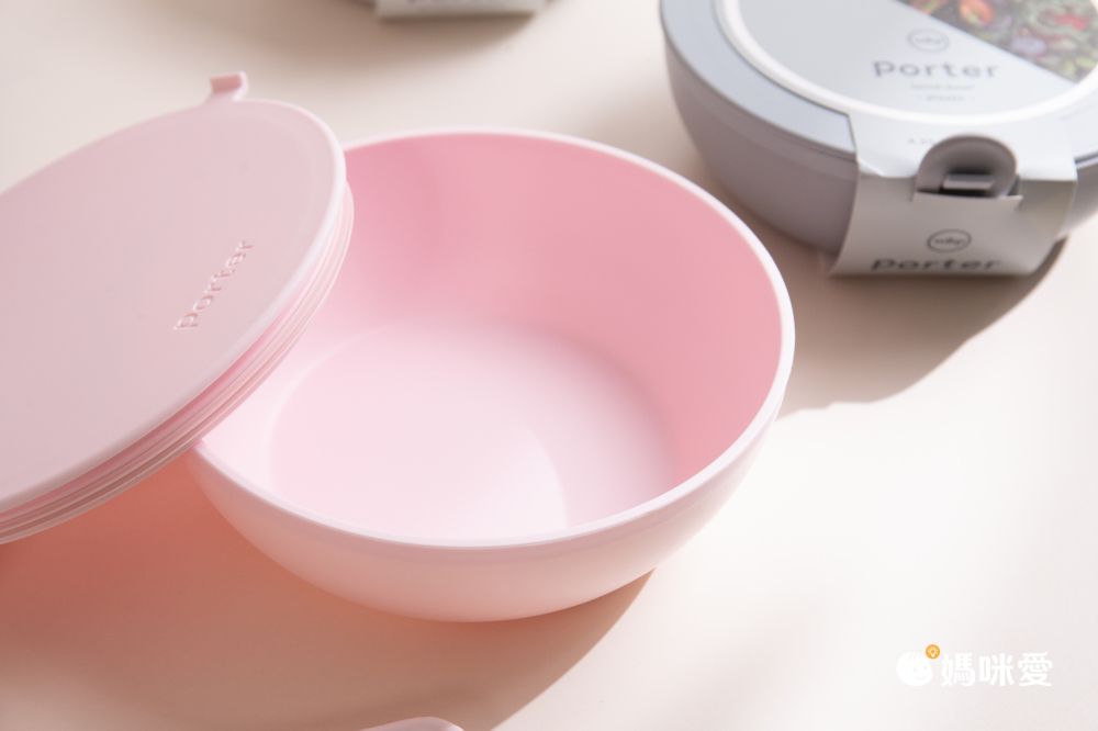 美國 W&P - 綁帶扣 陶瓷餐盒-奶油白-1L