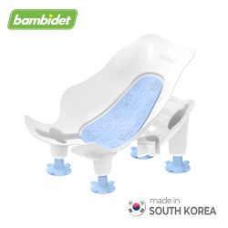 韓國 Bambidet - 3in1寶寶可樂椅(洗屁屁椅)-湖水藍