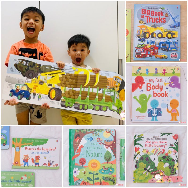 來自英國 最暢銷童書出版社【Usborne】知識遊戲書 ★ 展開超大「大圖大頁百科書」