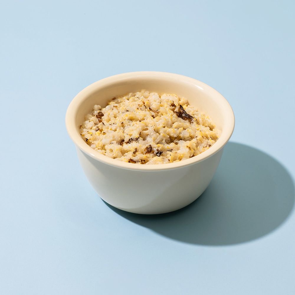 嬰幼兒副食品（無調味寶寶粥）｜雨來菇吻仔魚卵黃粥（單包裝）-150g/包