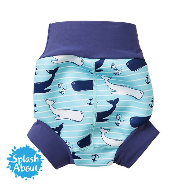 Splash About 潑寶 - 3D加強版 游泳尿布褲-海洋鯨魚