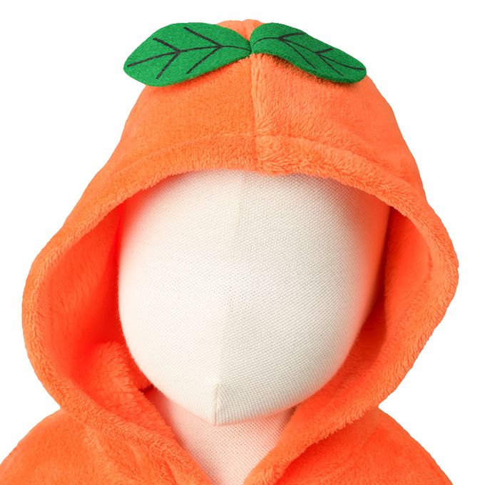 akachan honpo - 南瓜燈籠斗篷-橘色