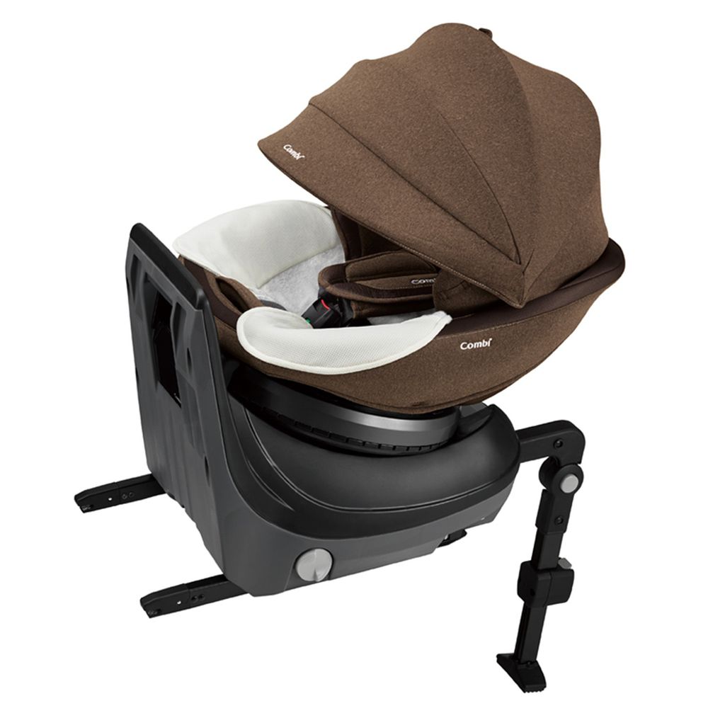 日本 Combi - Culmove Smart 安全汽車座椅 (ISOFIX)-爵色棕-新生兒0歲起~4歲(18kg以下)