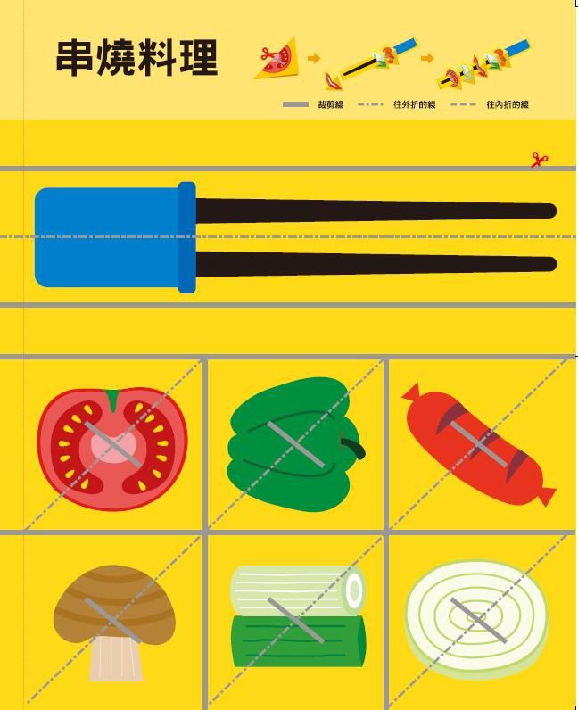 全腦開發遊戲書-五歲動手玩剪紙-64頁