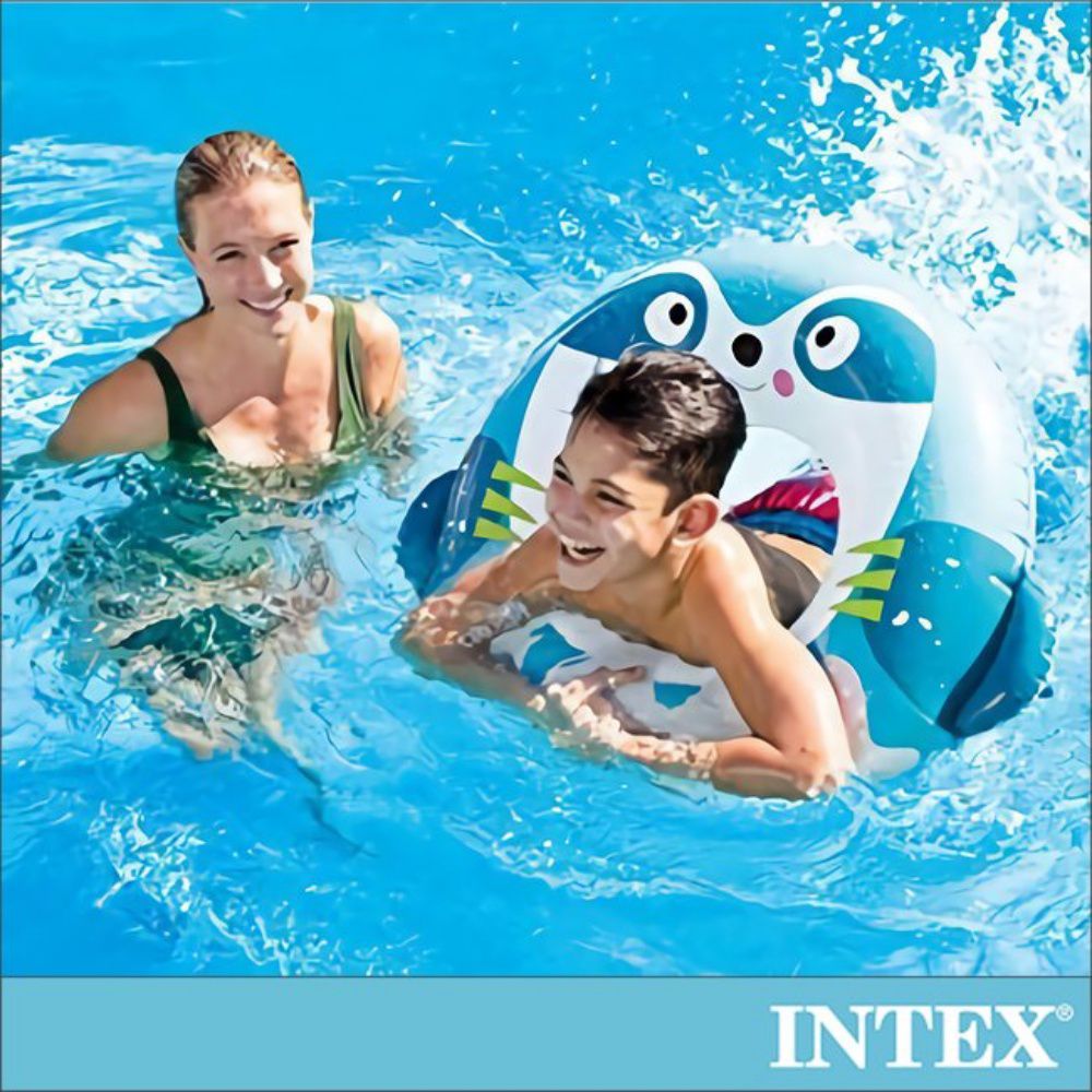INTEX - 可愛動物造型泳圈-適用8歲以上(59266)-樹懶