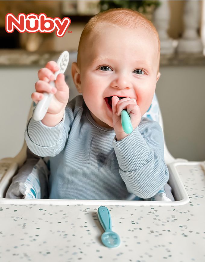 nuby - 學習沾匙3階段組