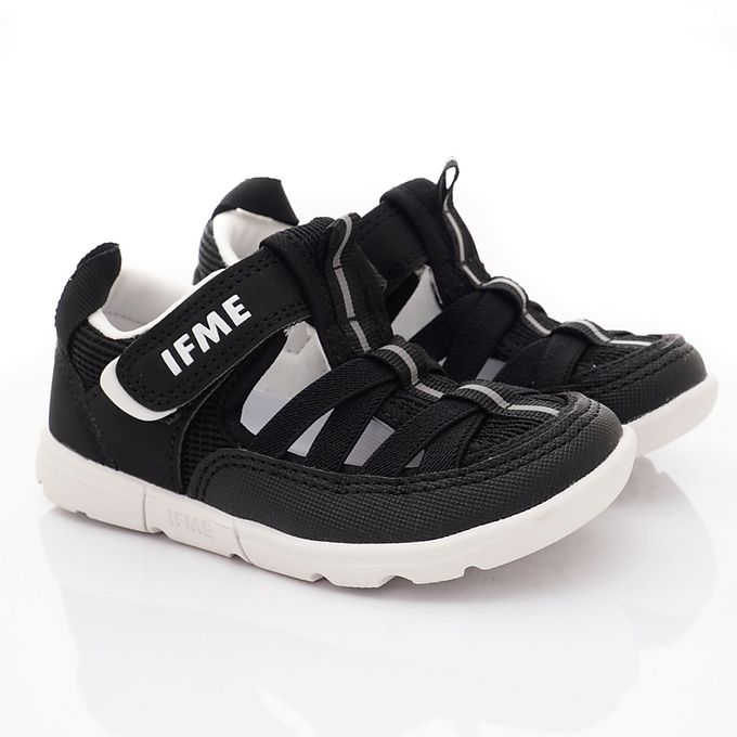 日本IFME - 水涼機能童鞋-IF30-341514黑(中小童段)-水涼鞋-黑
