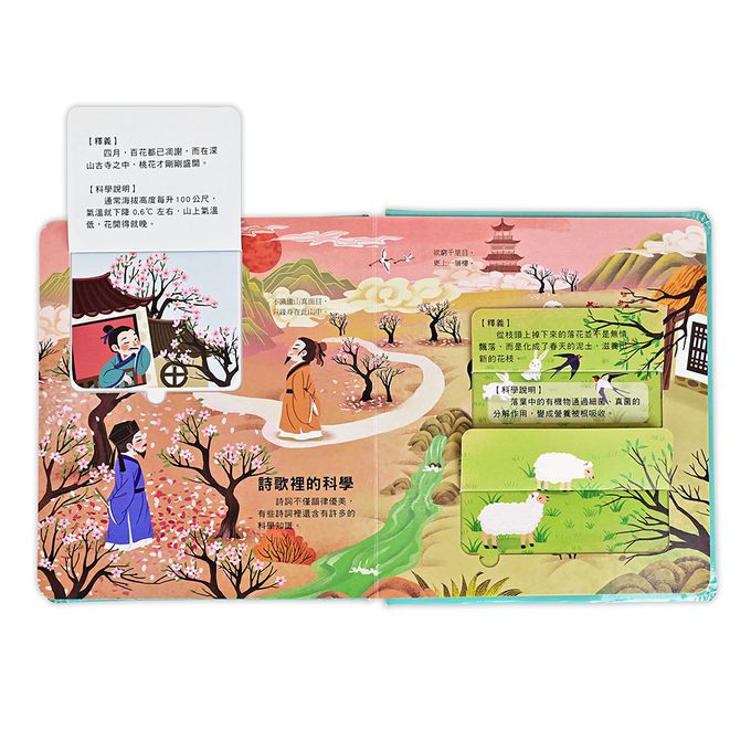 唐詩宋詞-探秘小世界翻翻書