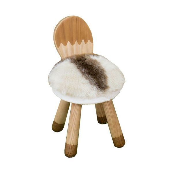 萌翻日本 ❤【 Putia 實木動物造型兒童椅 】