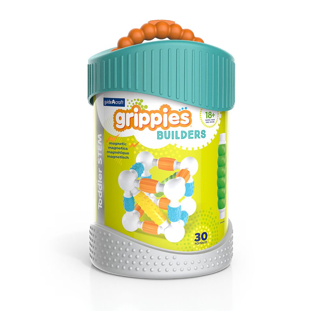 美國 guidecraft - 觸覺磁力積木-30件