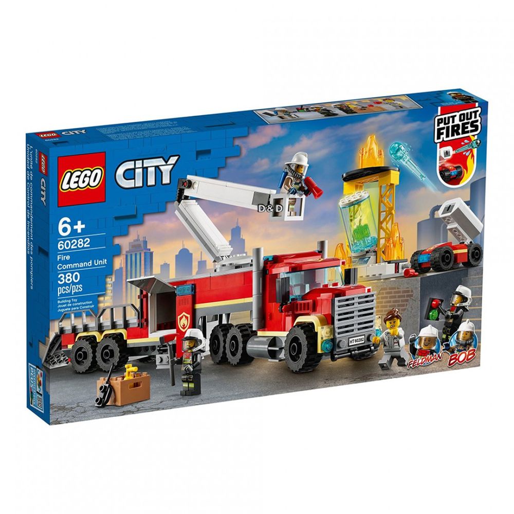 樂高 LEGO - 樂高積木 LEGO《 LT60282 》City 城市系列 - 消防指揮車-380pcs