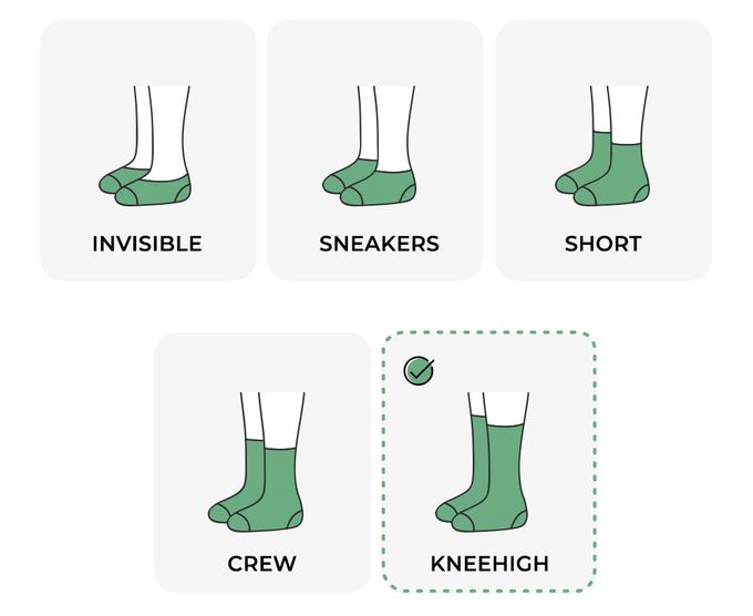 韓國 Daily Like - 兒童襪子/長筒襪4入組-藍花熊熊02