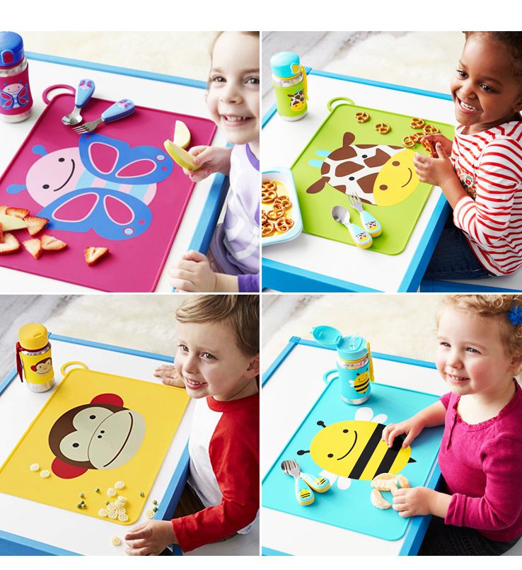 美國 SKIP*HOP - 矽膠餐墊-甲蟲