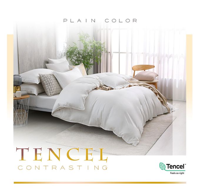 鴻宇 HongYew - 雙人薄被套/ 天絲300織 / 素色 天絲 萊賽爾-法西拉