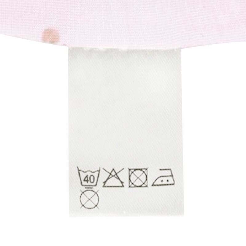 akachan honpo - 短袖前開式舒適包屁衣-粉紅色