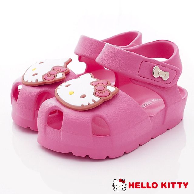 HELLO KITTY - 超輕護趾凱蒂涼鞋(中小童段)-桃