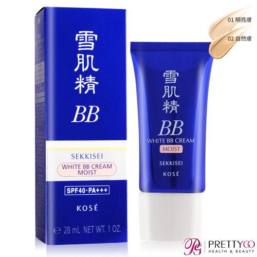 KOSE 高絲 - 雪肌精潤白保濕BB霜SPF40‧PA+++(28ml/30g)#02