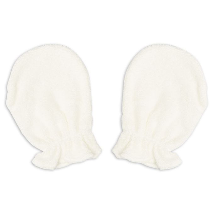 akachan honpo - 手套 毛巾布-素面-米白色 (50cm)