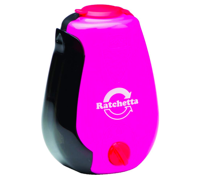 日本文具 SONIC - 左右交互旋轉削鉛筆器-調整筆芯款 (粉)