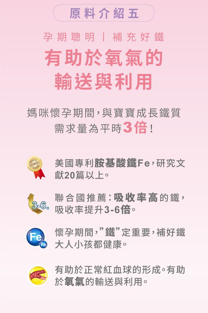 美國專利胺基酸鐵