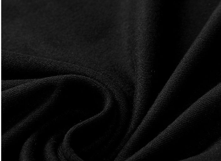 休閒短袖上衣-圓領-白+黑+灰