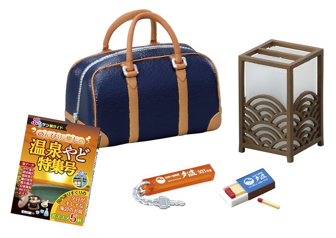 RE-MENT - ぷちサンプル系列 海邊的溫泉旅館 夕波 整組8種