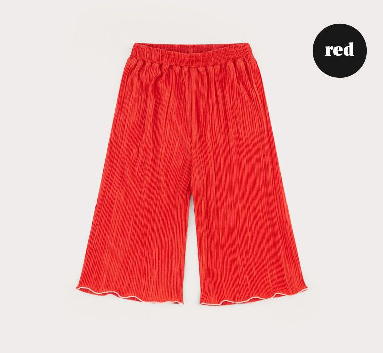 韓國 HEJMINI - 涼感寬鬆長褲-海軍藍