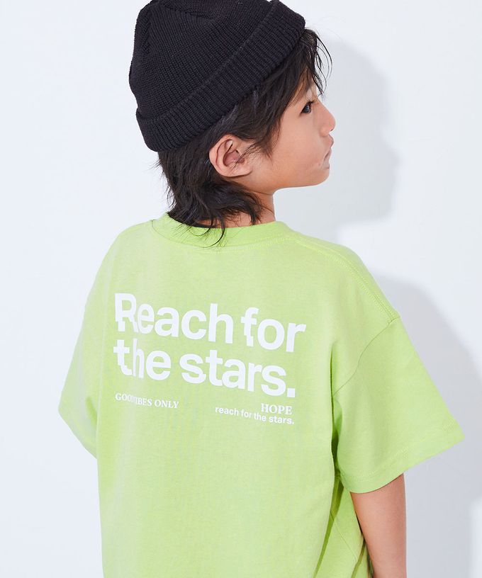 日本 devirock - 100%棉 定番印花短袖上衣-企鵝排列-灰棕