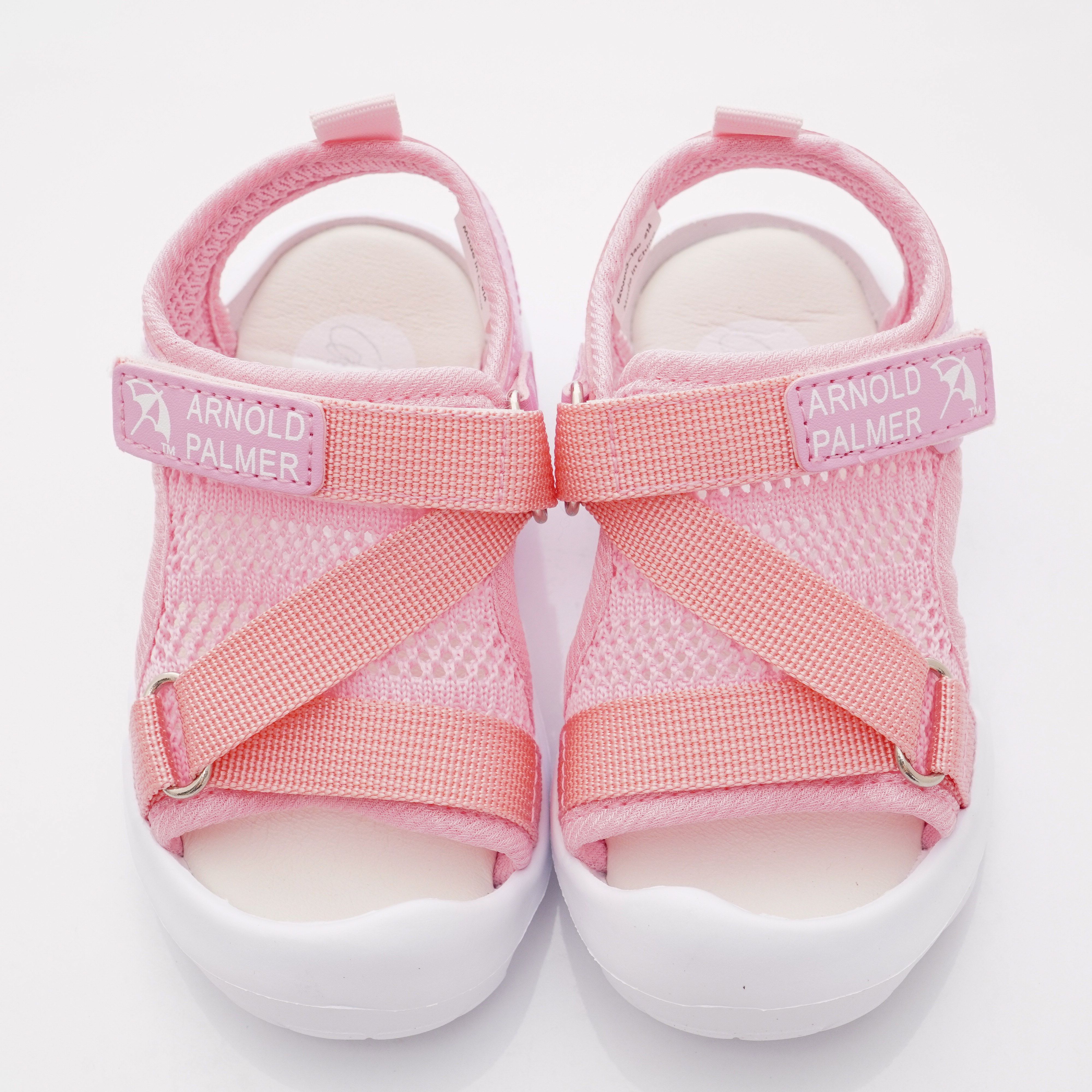 Arnold Palmer 雨傘牌 - 輕量大網眼涼鞋款(小童段)-粉紅