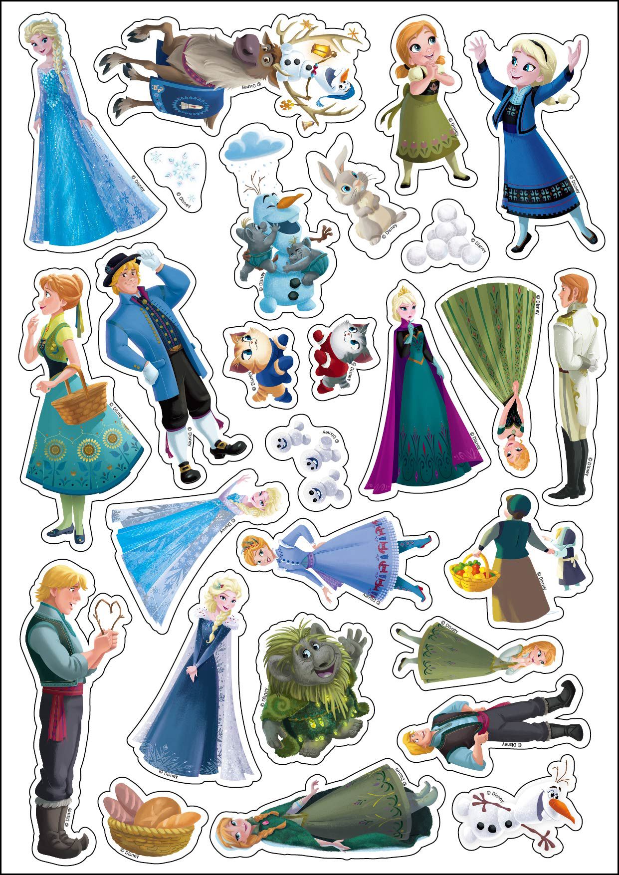 京甫 - 魔幻國度磁貼書-冰雪奇緣