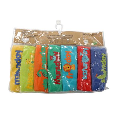 美國 ZOOCCHINI - 可愛動物男童內褲7入組