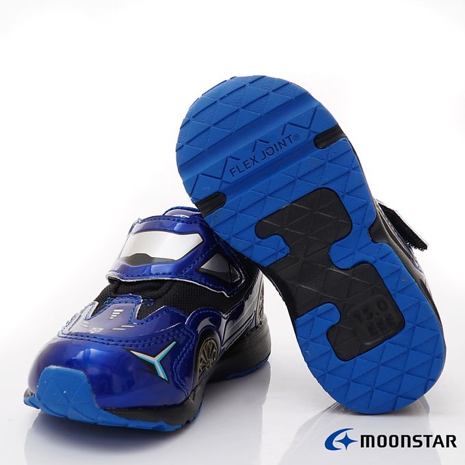 Moonstar日本月星 - 月星CR賽車運動鞋-CRC23285藍-15-19cm(中小童)-運動鞋-藍