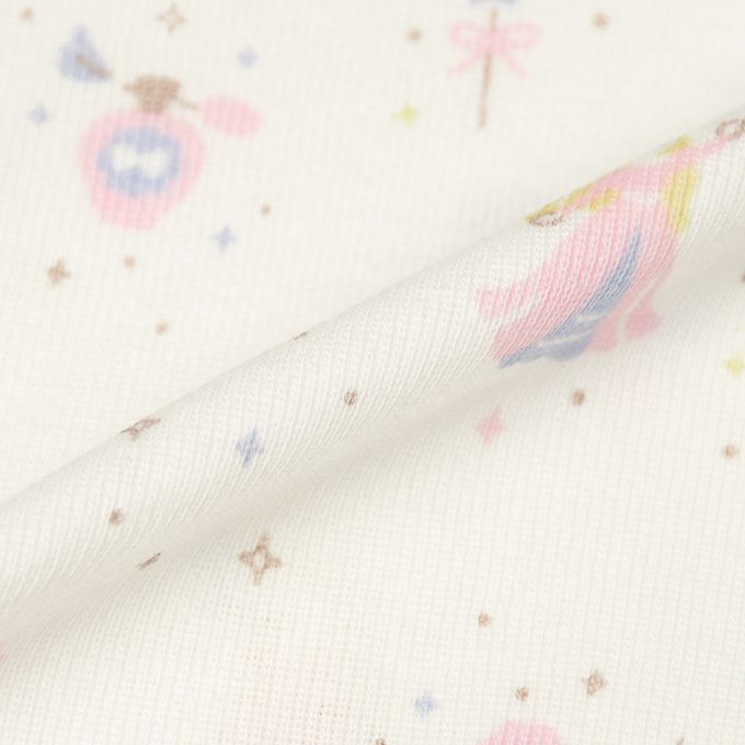 akachan honpo - 長袖圓領速乾上衣-2件組 公主-紫色