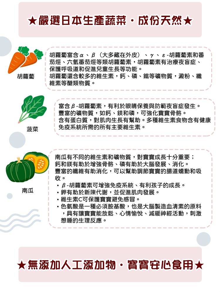 明和 - 無鹽加鈣寶寶細麵-胡蘿蔔-100g