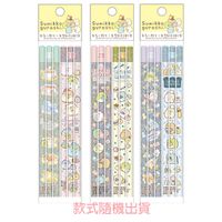 角落小夥伴 - 6入三角雷射木頭鉛筆B (款式隨機出貨)