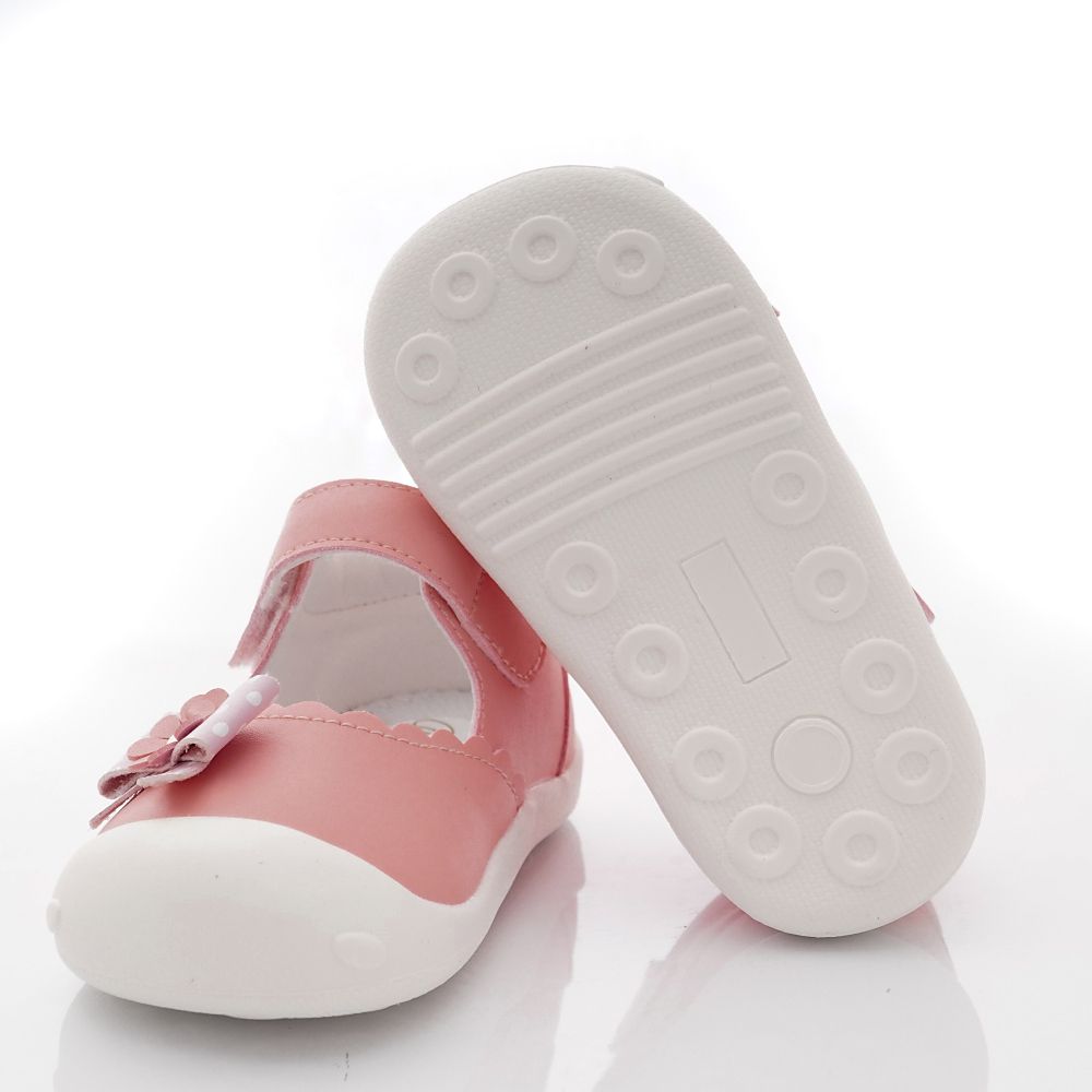 Arnold Palmer 雨傘牌 - 專櫃小花超輕涼鞋(寶寶段)-淺桔