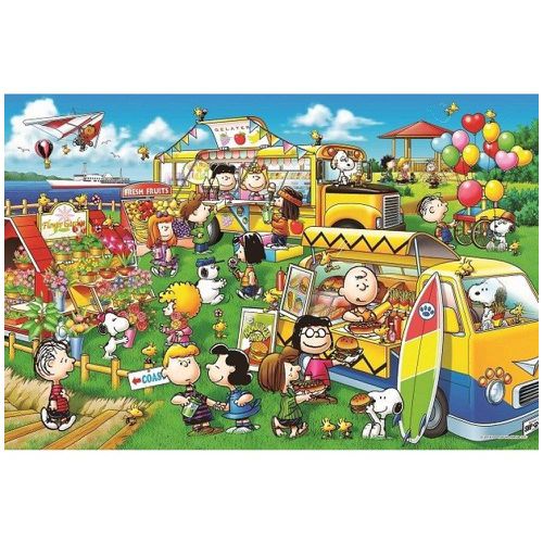 史努比 Snoopy 拼圖(1000PCS/歡樂市集)