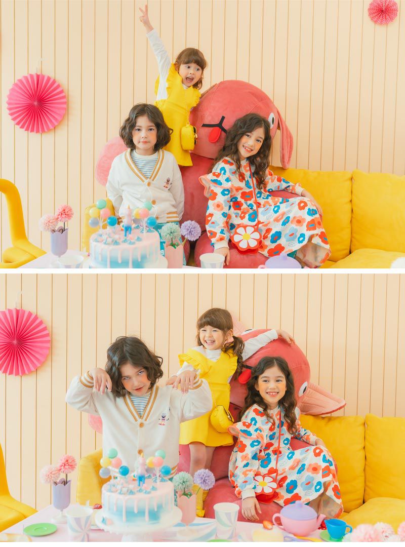 韓國 OZKIZ - (附包包)荷葉裝飾背心裙