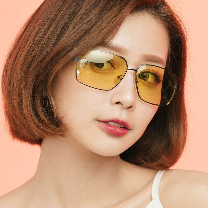 ALEGANT - 太陽黃感光變色夜視防眩光寶麗來偏光太陽眼鏡│UV400墨鏡